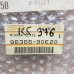 Original Nissan Maxima J30 Prairie M11 Spiegelglas links 96366-90E20