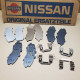 Original Nissan Qashqai JJ10 Montage Set Bremsbelag vorne 41080-0V725 Original Nissan Qashqai JJ10 Montage Set Bremsbelag vorne 41080-0V725