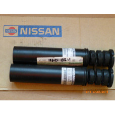 Original Nissan Micra K12 Note E11 Stoßdämpfer Schutz hinten 2 Stück 55240-AX601 55240-AX600