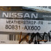 Original Nissan Micra K12 Türdichtung vorne links 80831-AX600