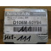 Original Nissan 100NX B13 Sunny N14 Bremsbeläge vorne D106M-50Y94 41060-50Y94 41060-63C90 D106M-50Y93 41060-62C90