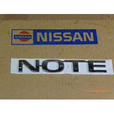 Original Nissan Note E11 Schriftzug Heckklappe 90892-9U000