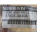Original Nissan Micra K12E,CK12E Seilzug Sitzklappmechanismus 87403-AX40A, 87403-AX400