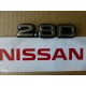 Original Nissan / Datsun Laurel C31 Emblem / Schriftzug 84898-28L01