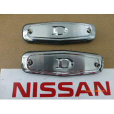 Original Nissan Datsun Embleme 2 Stück 63807-R5250