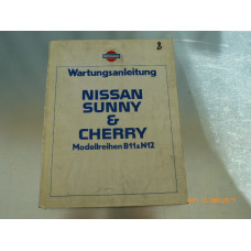Original Nissan Sunny B11 Cherry N12 Reparaturanleitung