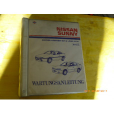 Reparaturanleitung / Werkstatthandbuch Nissan 100NX B13 Nissan Sunny N14 Band 2