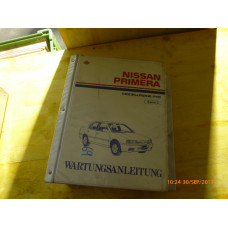 Original Nissan Primera P10 Reparaturanleitung / Wartungsanleitung Band 3