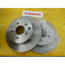 Original Nissan X-Trail T30 X-Trail T31 Qashqai JJ10 Leaf ZE0 Bremsscheiben Hinterachse  2 Stück D3206-8H30E 43206-8H701 43206-8H700 43206-8H305