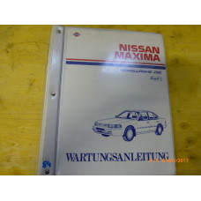 Wartungsanleitung / Werkstatthandbuch Nissan Maxima J30 Band 1
