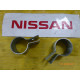 Original Nissan-Datsun Cherry FII Schellen Auspuff 2 Stück 20612-M5600