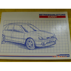 Original Nissan Sunny N14 1991 Bedienungsanleitung Deutsch
