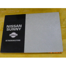 Original Nissan Bedienungsanleitung Sunny N14 1992 Deutsch