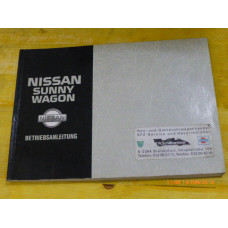 Original Nissan Bedienungsanleitung Sunny Y10 1993 Deutsch