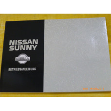 Original Nissan Bedienungsanleitung Sunny N14 1993 Deutsch
