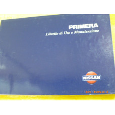 Original Nissan Bedienungsanleitung Primera P11 1998 Italienisch