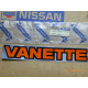 Original Nissan Vanette C120 Schriftzug Heckklappe 90894-G2811