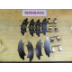 Original Nissan Qashqai J10 X-Trail T31 Qashqai JJ10 Montage Set Bremsbelag vorne D108M-JE00J D1080-JE00A