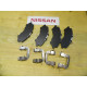 Original Nissan Pathfinder R51 Murano Z50 Navara D40 Murano Z51 Montage Set Bremsbelag vorne 41080-0V726
