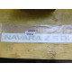 Original Nissan Pickup D22 Navara Schriftzug hinten 93498-VK400
