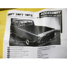 Original Nissan Pickup D22 Abdeckung Ladefläche KS841-2S000